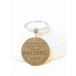 Awesome keychain Keyring inspirational appreciation thank you employee gift